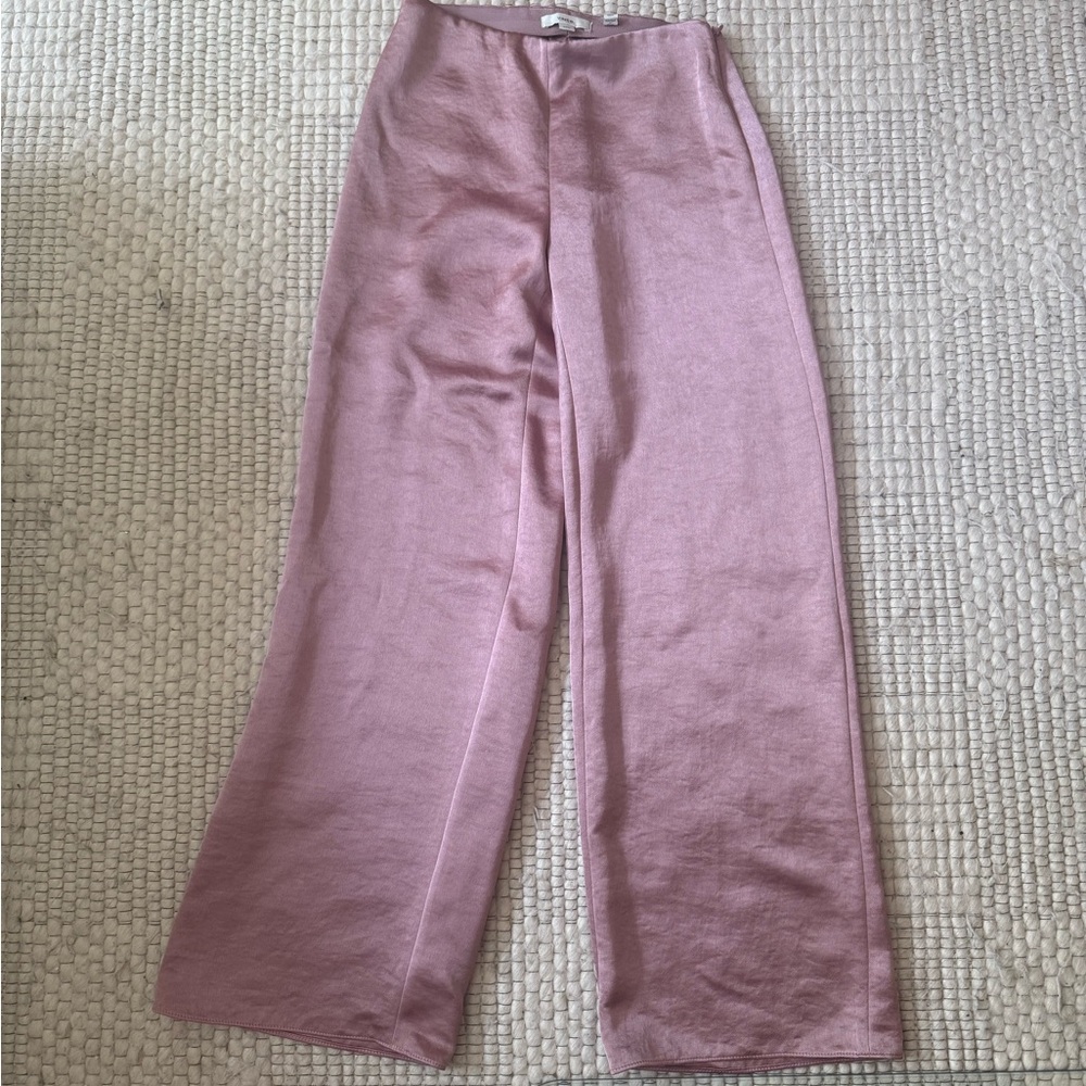 Vince Pink Wide Leg Pants